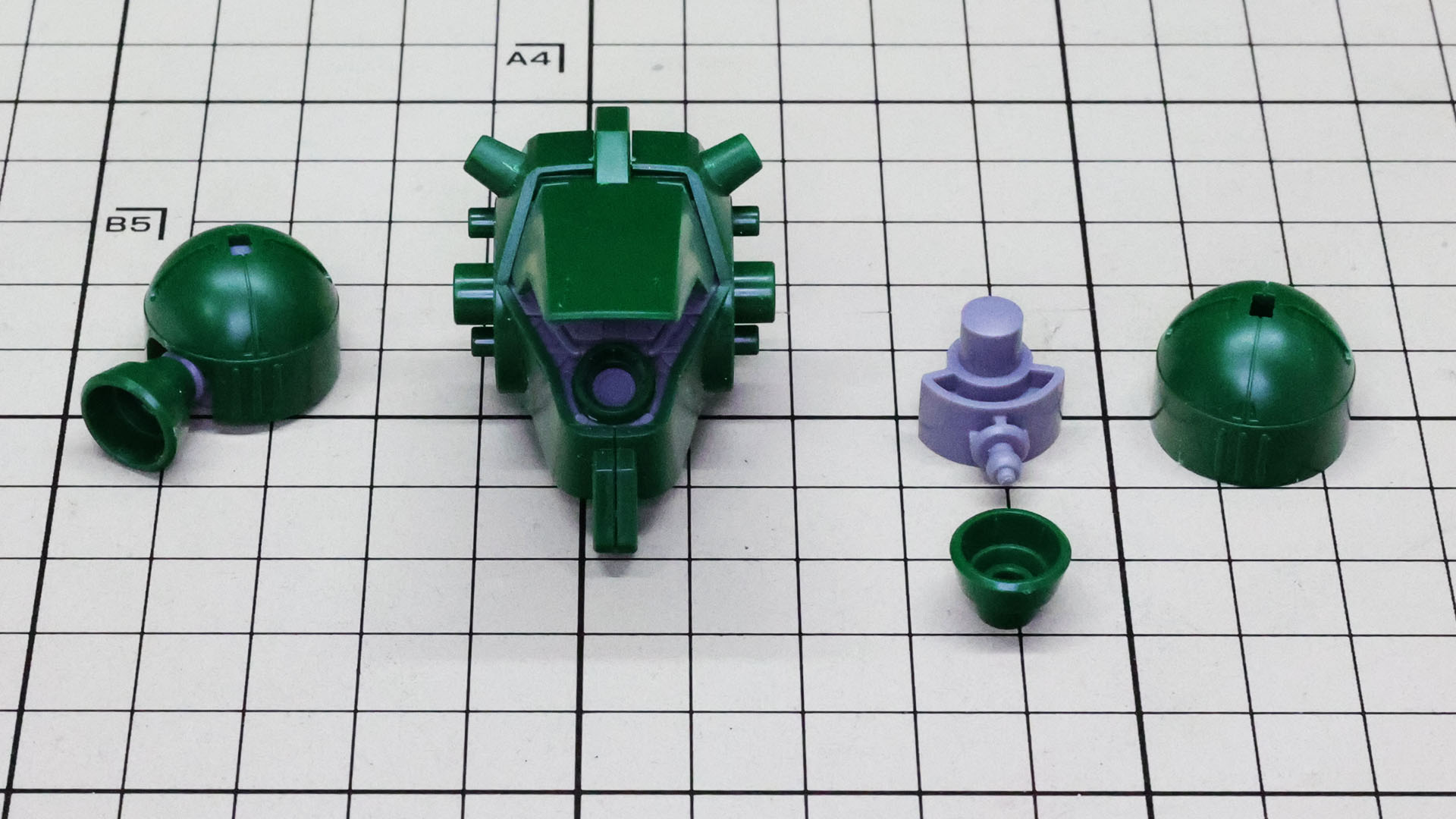 ドーム型の左右のサブノズルはノズル部が若干可動可能で、本体は固定されます