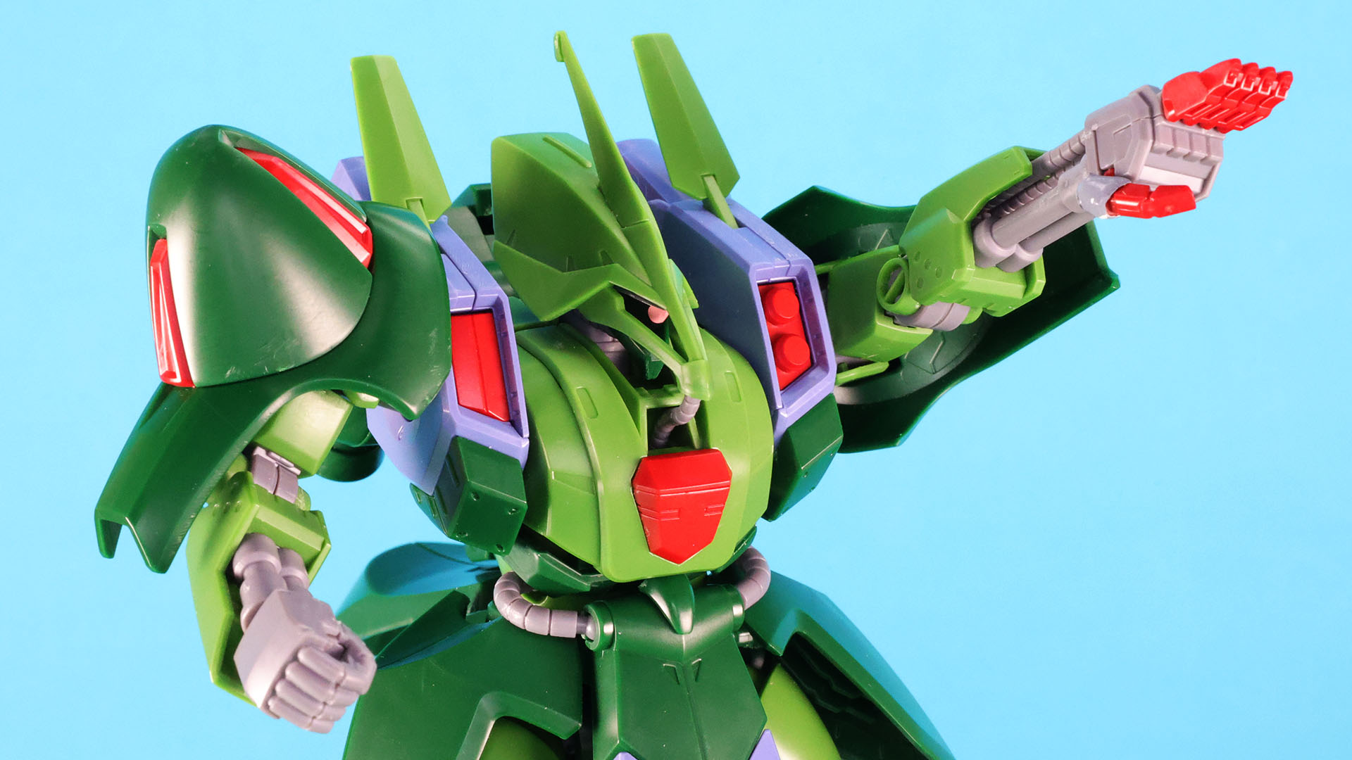 もちろん左腕も伸ばした状態にできます