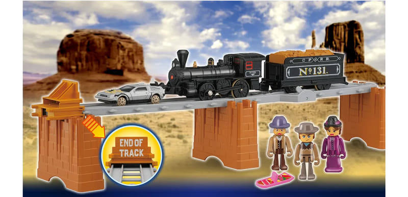 バック・トゥ・ザ・フューチャーPART3 蒸気機関車131号＆タイムマシン 2025年10月18日発売予定 7,700円（税込）
