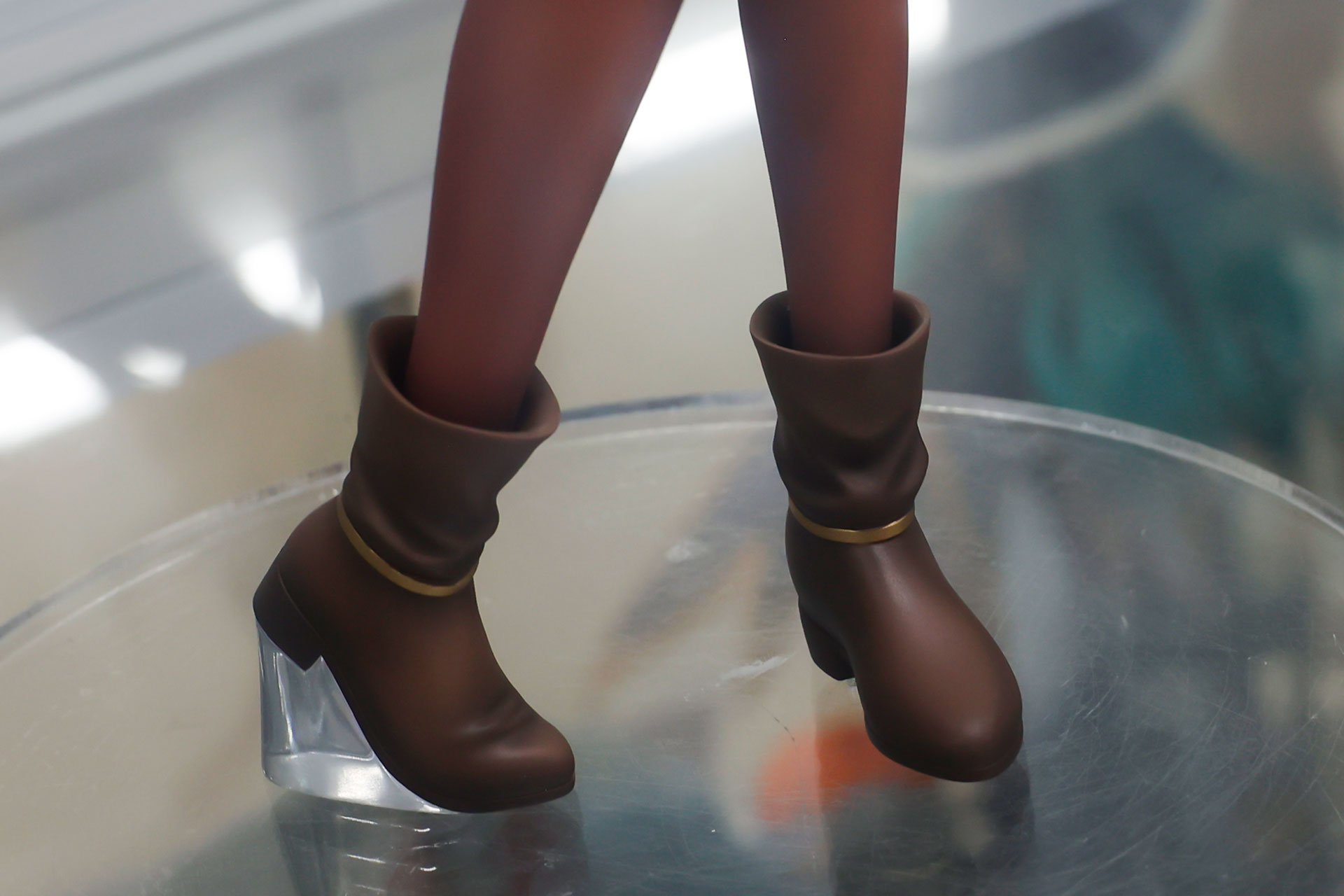 ブーツもよく似合っている