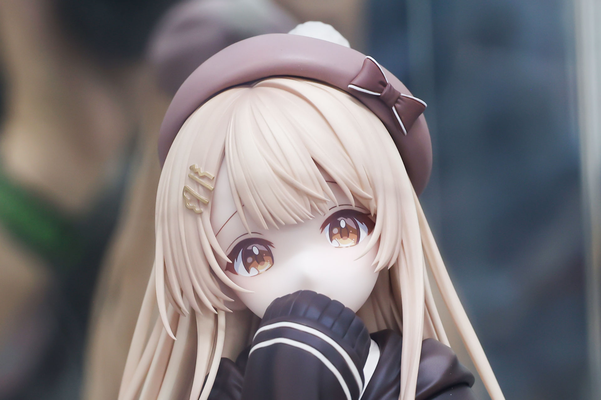 全体的に淡い色合いに統一されている