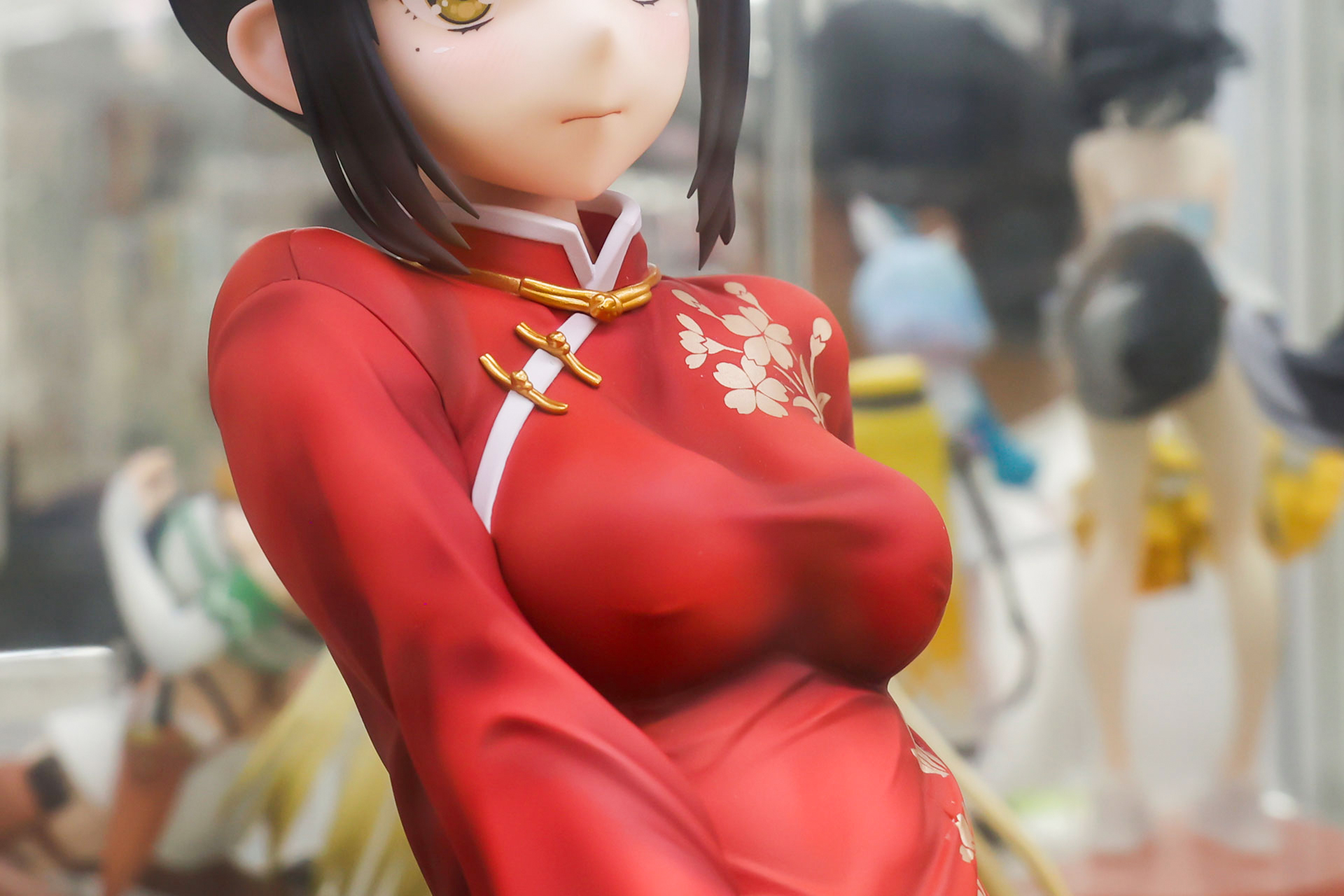 体のラインがよく出ている