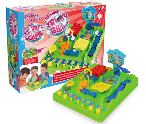 海外で展開中の「Screwball Scramble」とパッケージ