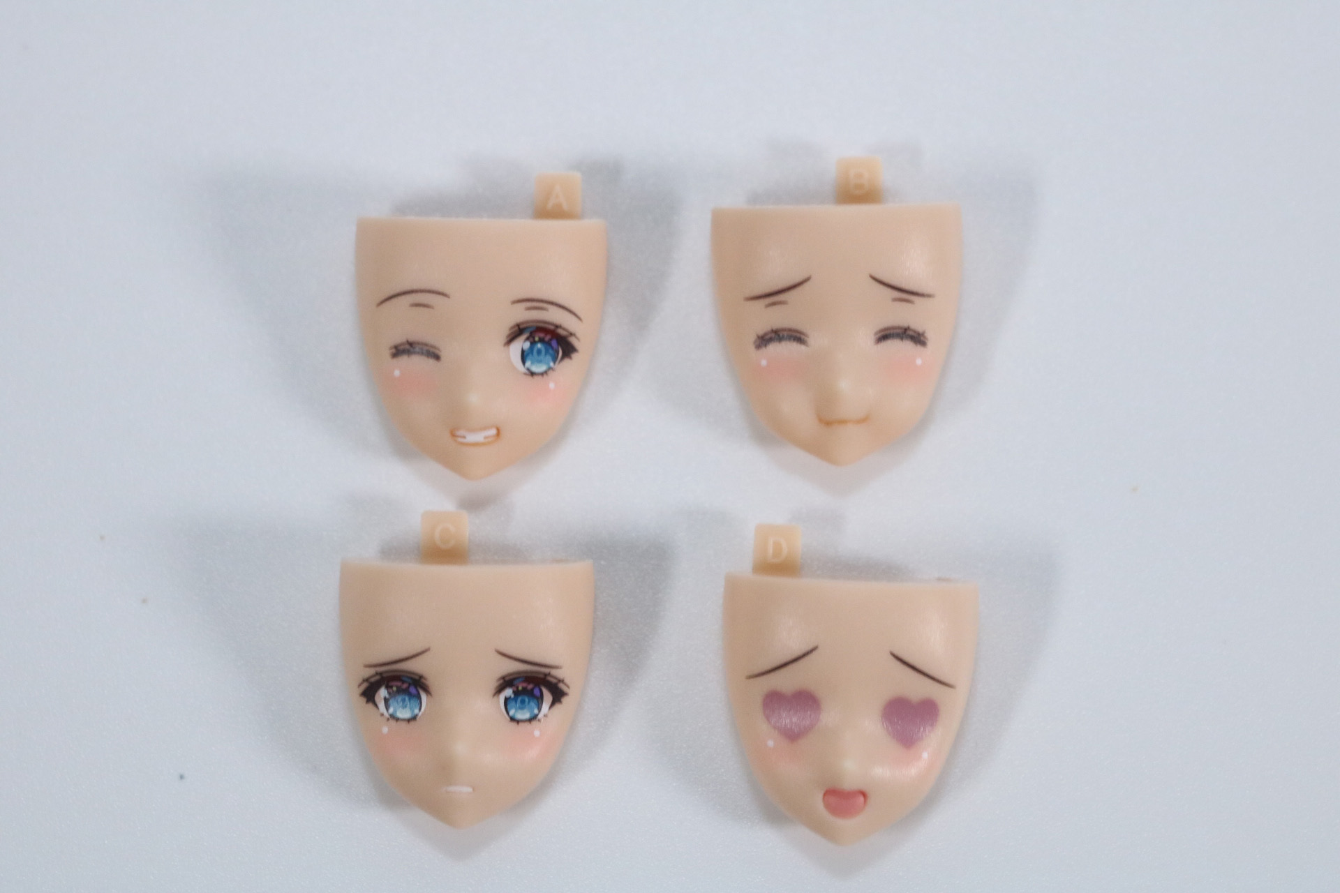 塗装済みパーツ、チョーカーパーツ、フェイスパーツ