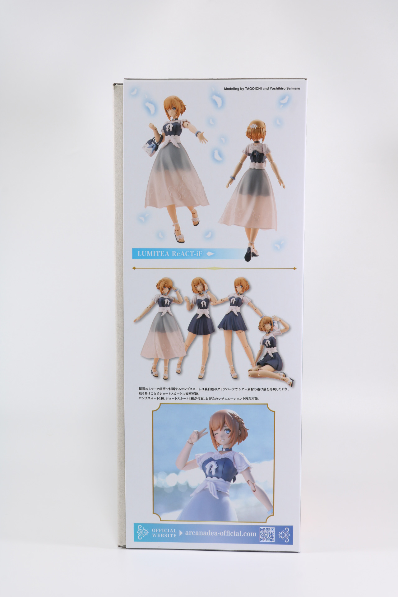 側面には作例イメージやポージングが紹介されている