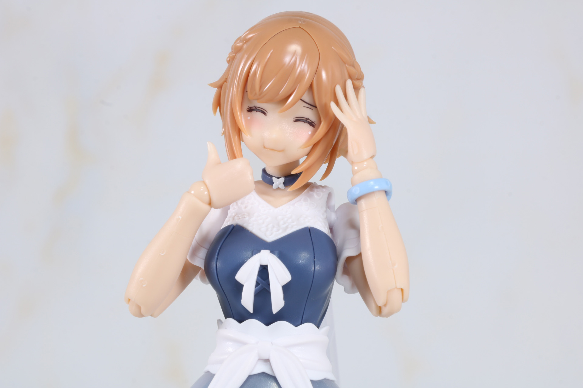 おいしくてサムズアップで反応