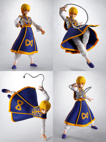 HUNTER×HUNTER」シリーズから「クラピカ」、「レオリオ」がS.H.