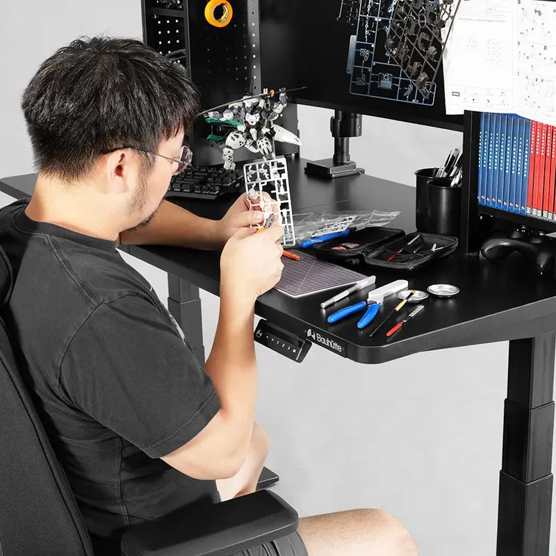 無理な姿勢での作業による身体への負担を軽減できる