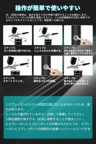 ❤繊細なプラモデル塗装も美しいネイルアートもこの1台で♪❤エアーブラシセット 楽天市場】D.nail×YOSHIKO NANBU 【公式】コンパクトエアブラシ