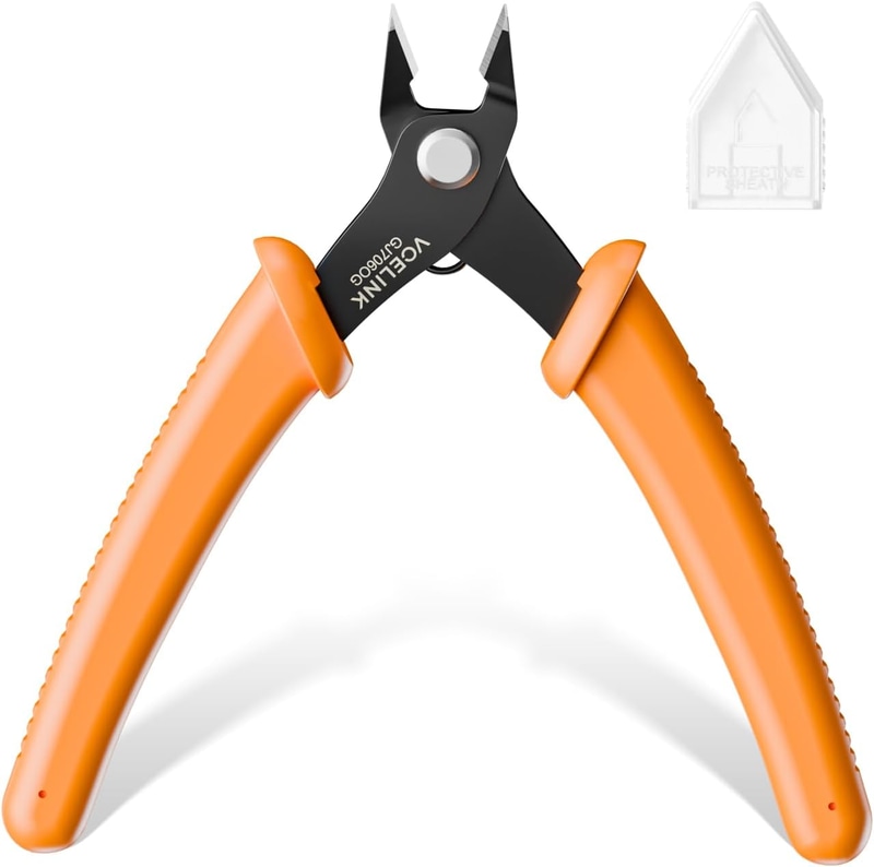 VCELINK 薄刃ニッパー オレンジ（GJ706OG）