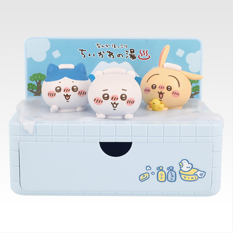 銭湯をモチーフにしたちいかわたちのグッズが登場！ 「一番くじ