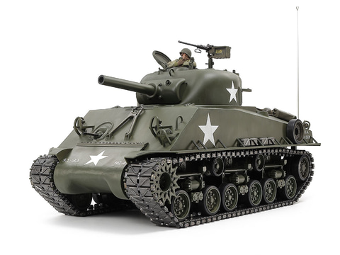 RC戦車 1/16スケール M51スーパーシャーマン　組立済み タミヤ 1/16 RCタンクシリーズ M51 スーパーシャーマン フル