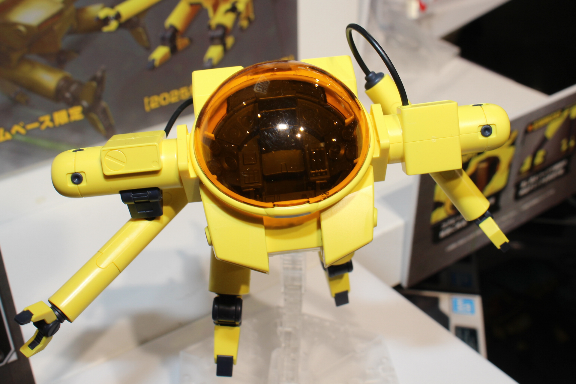 コクピット内部も再現されている