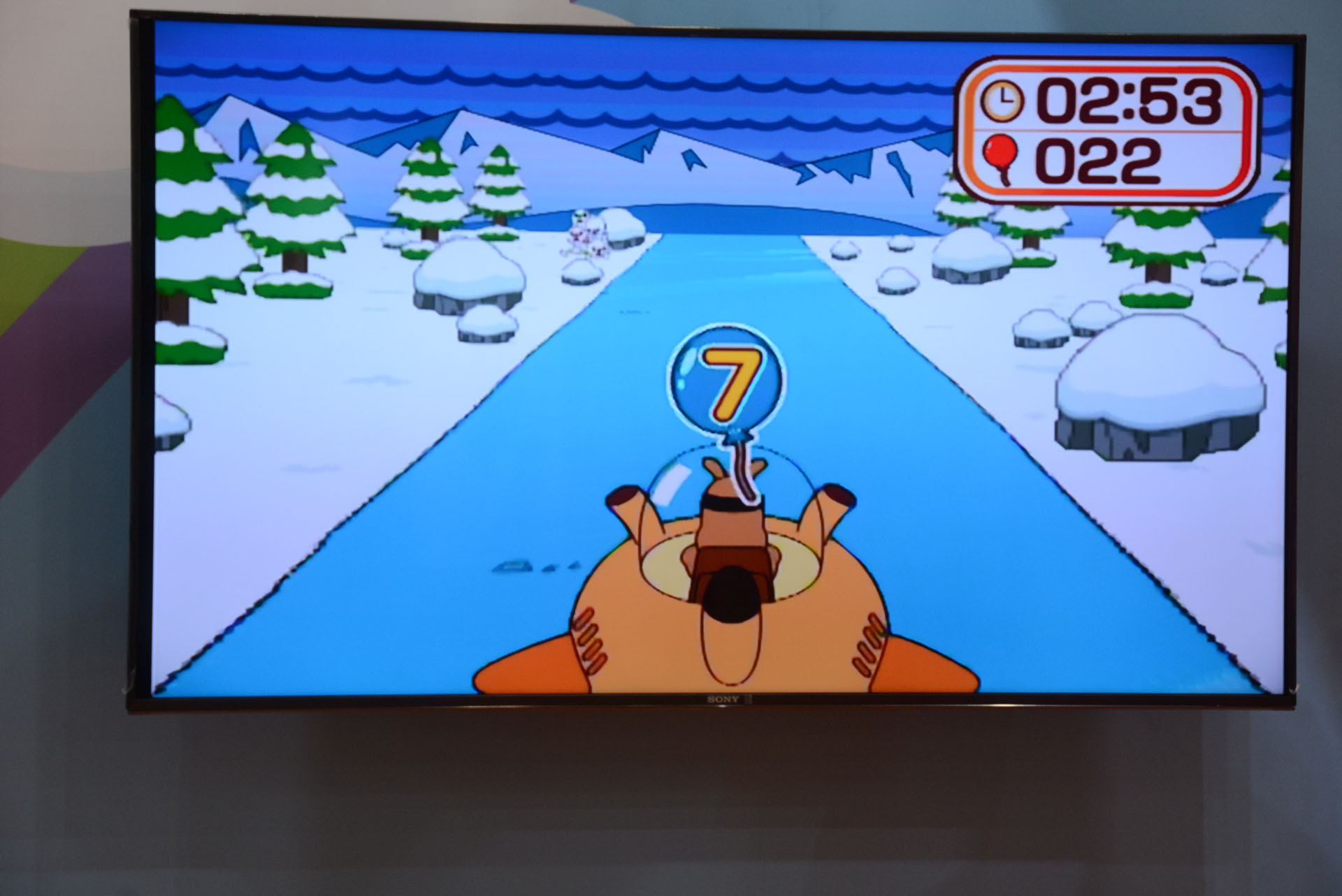 ドライブゲームとしての演出も楽しい「のんびりおさんぽ」