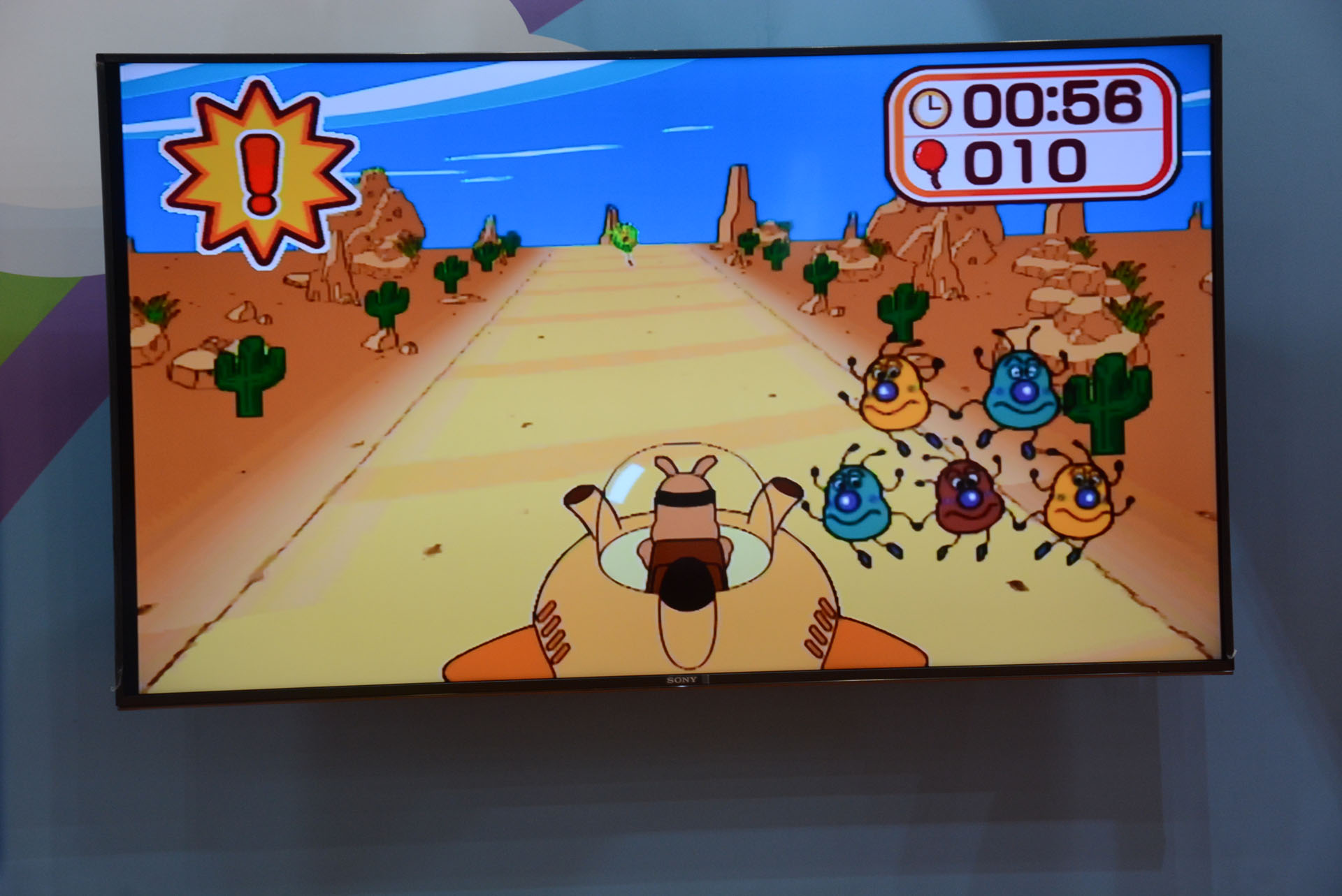 ドライブゲームとしての演出も楽しい「のんびりおさんぽ」