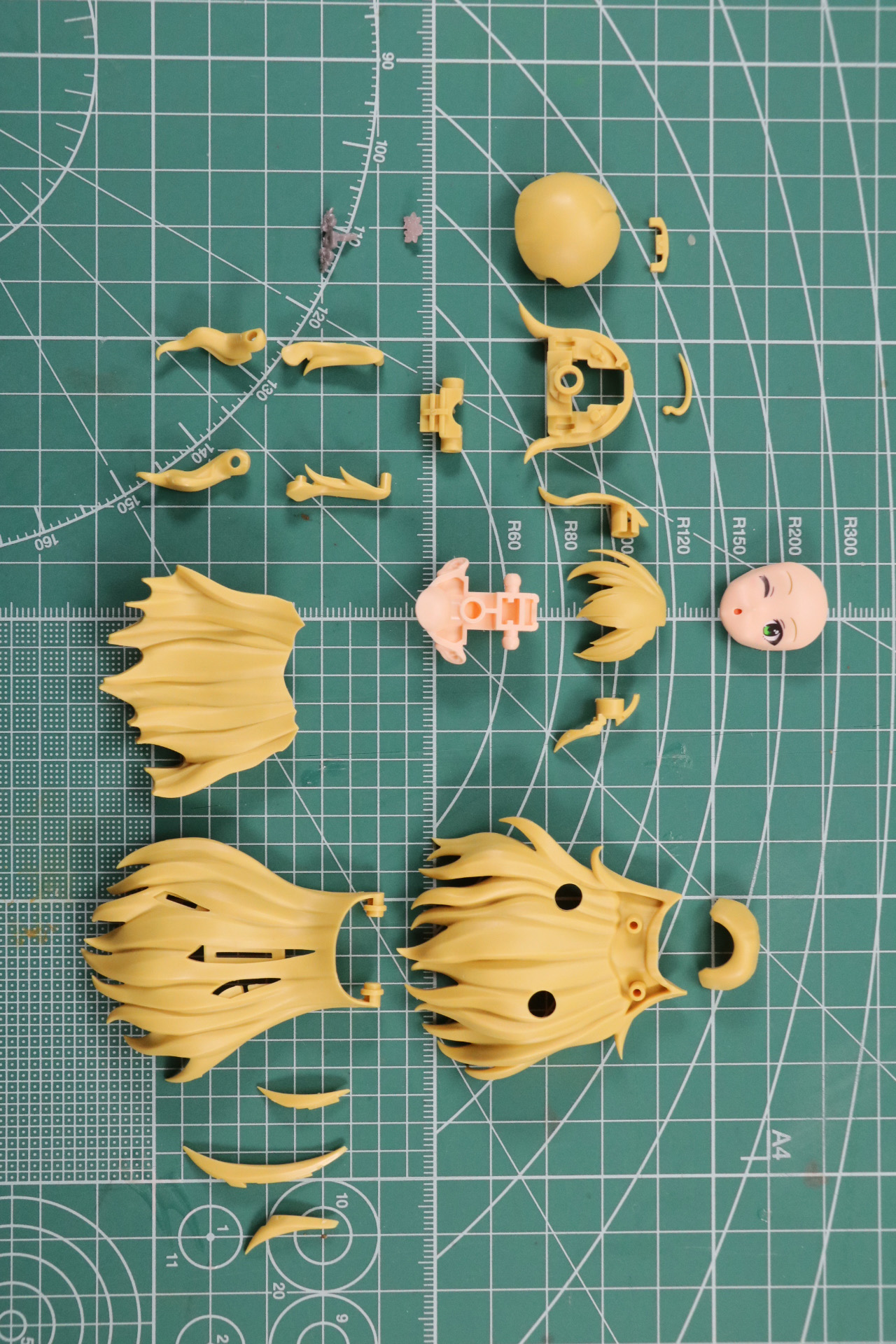 髪飾りありのヘアスタイル