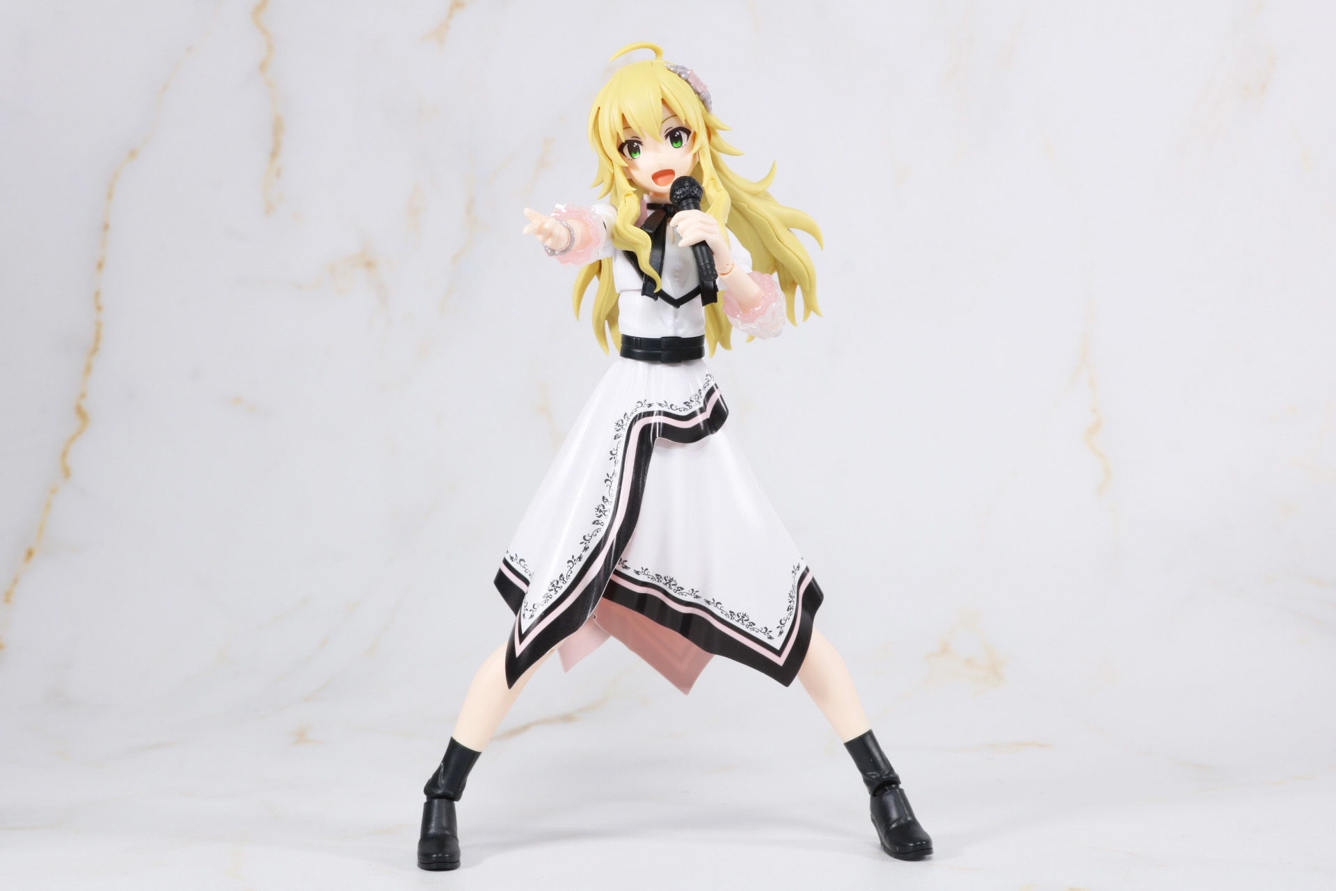 マイクを手にライブを盛り上げる