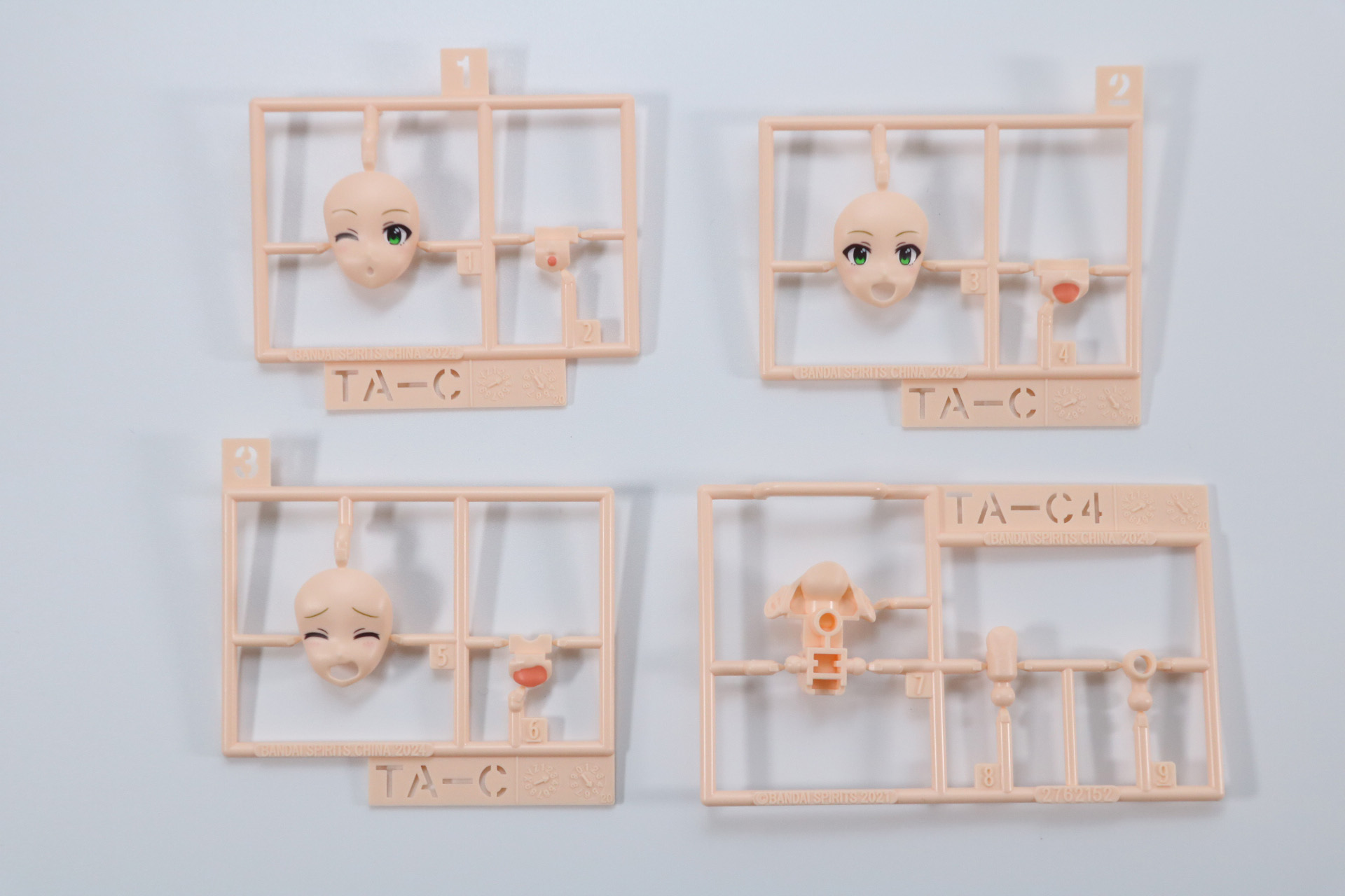 HA-Cパーツ、TA-C1～4パーツ