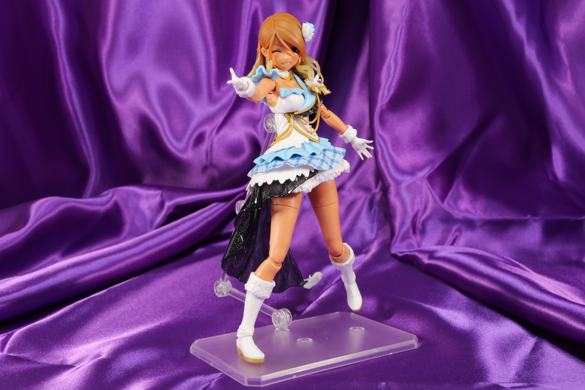 明るくはじけるような動きも表現できる