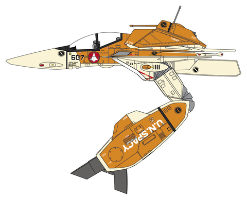 超時空要塞マクロス」より「VT-1 ガウォークファイター