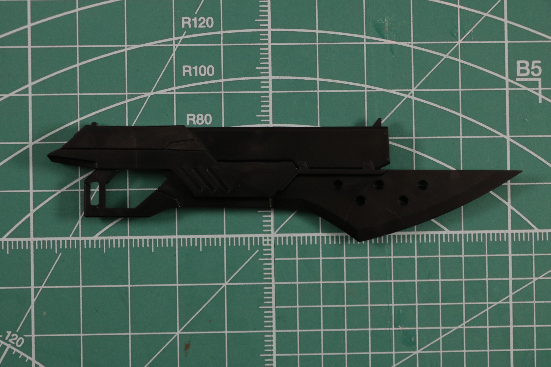 ビームライフルの組み立て