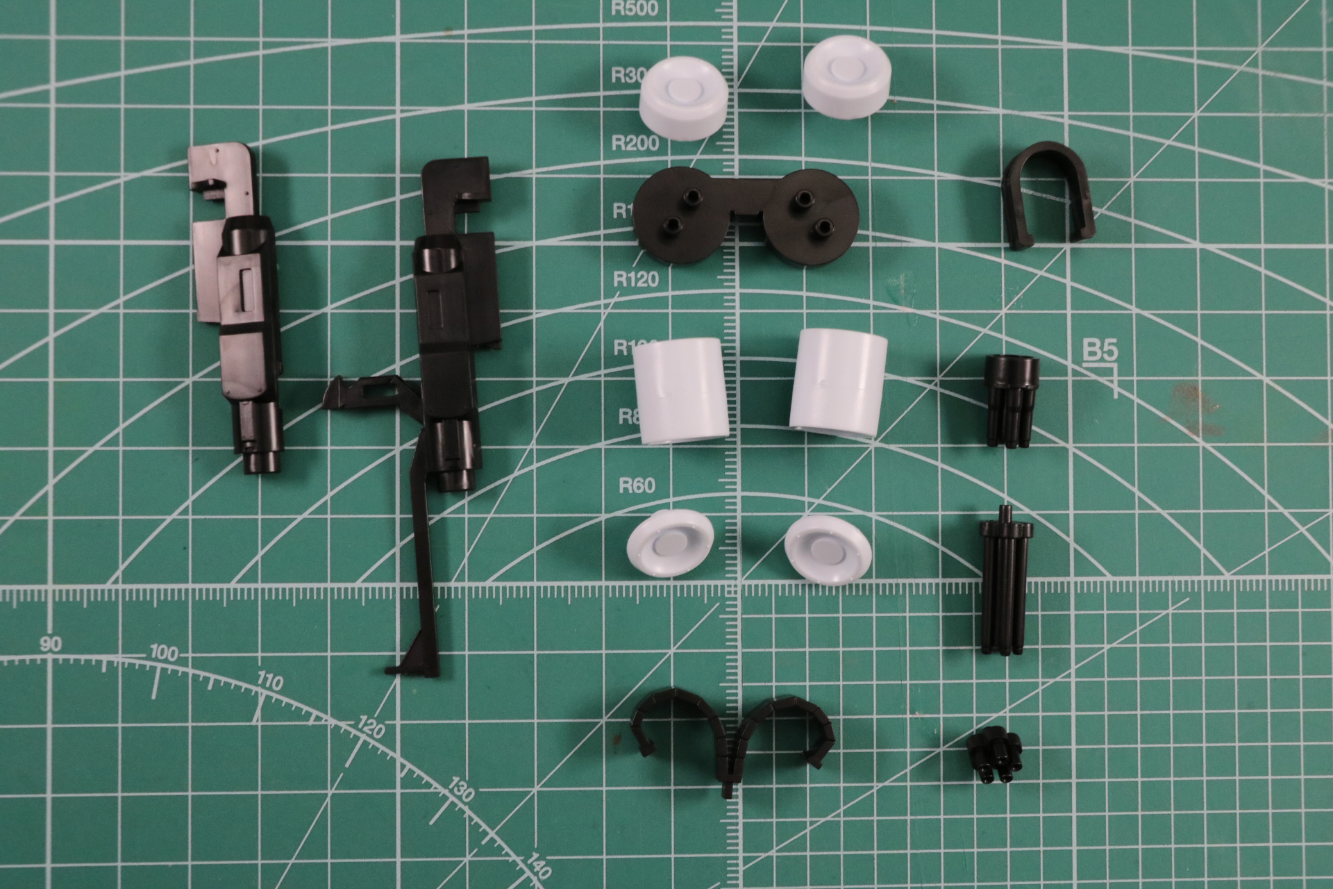 ガトリングガンの組み立て