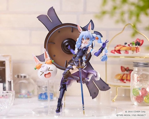 兎田ぺこら　マシュ・キリエライト　フィギュア　ホロライブ　FGO 特典付き 兎田ぺこら（マシュ・キリエライト コラボver.）フィギュア 特典