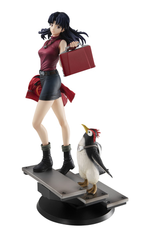 MegaHouse - ギャルズシリーズ 葛城ミサト&ペンペン ヱヴァンゲリヲン新劇場版 完成品 フィギュア 一部店舗&オンラインショップ限定 メガハウス ヱヴァンゲリヲン新劇場版」よりフィギュア「GALSシリーズ 葛城