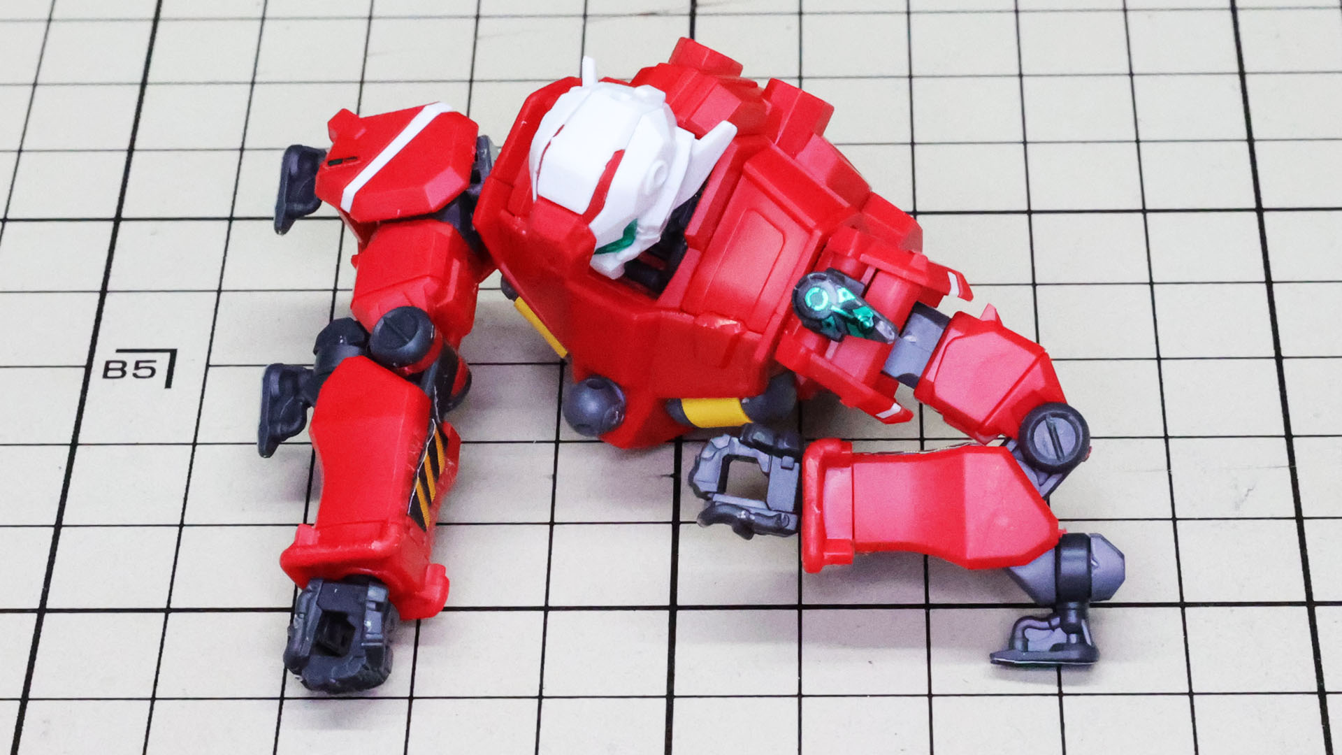 腕部は十分な可動性能を持っています