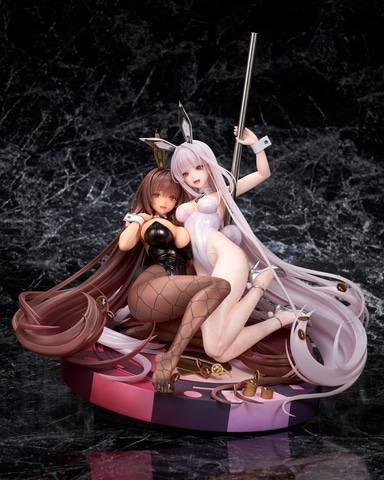 勝利の女神：NIKKE』より艶やかなバニーガール姿のノワールと