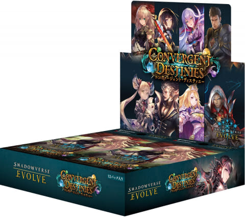 コンヴァージェント・ディズニー　SHADOWVERSE EVOLVE ３個 Shadowverse EVOLVE』よりブースターパック「Convergent