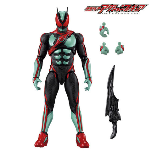 全身37カ所可動「仮面ライダーアクションフィギュア 仮面