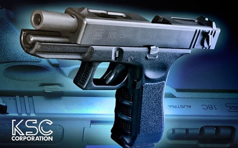 期間限定⭐KSC GLOCK34 HW ガスブロ カスタム⭐ 送料無料 絶版限定品 ゴールドメダル Shuey Custom KSC G34
