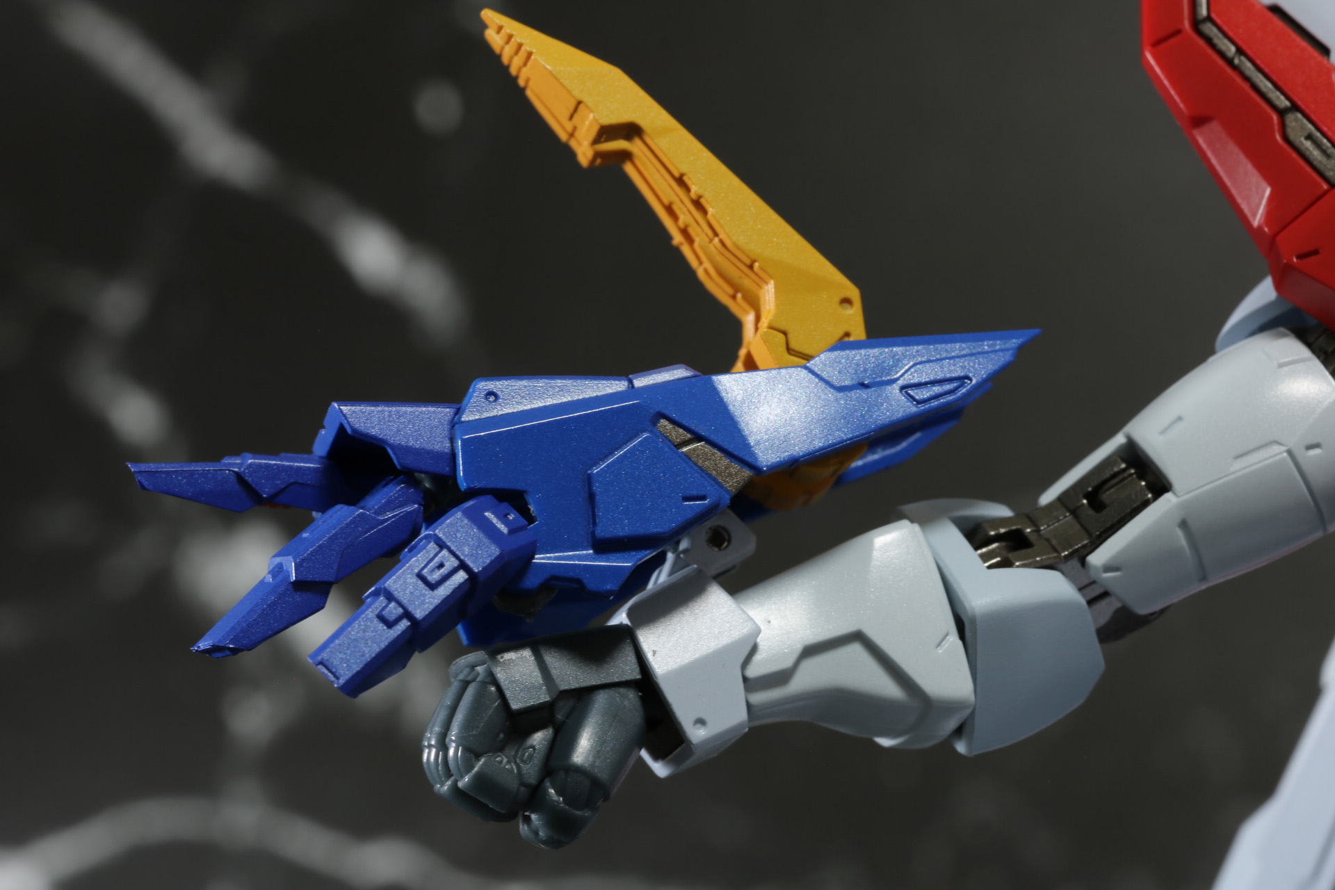 手甲パーツの展開