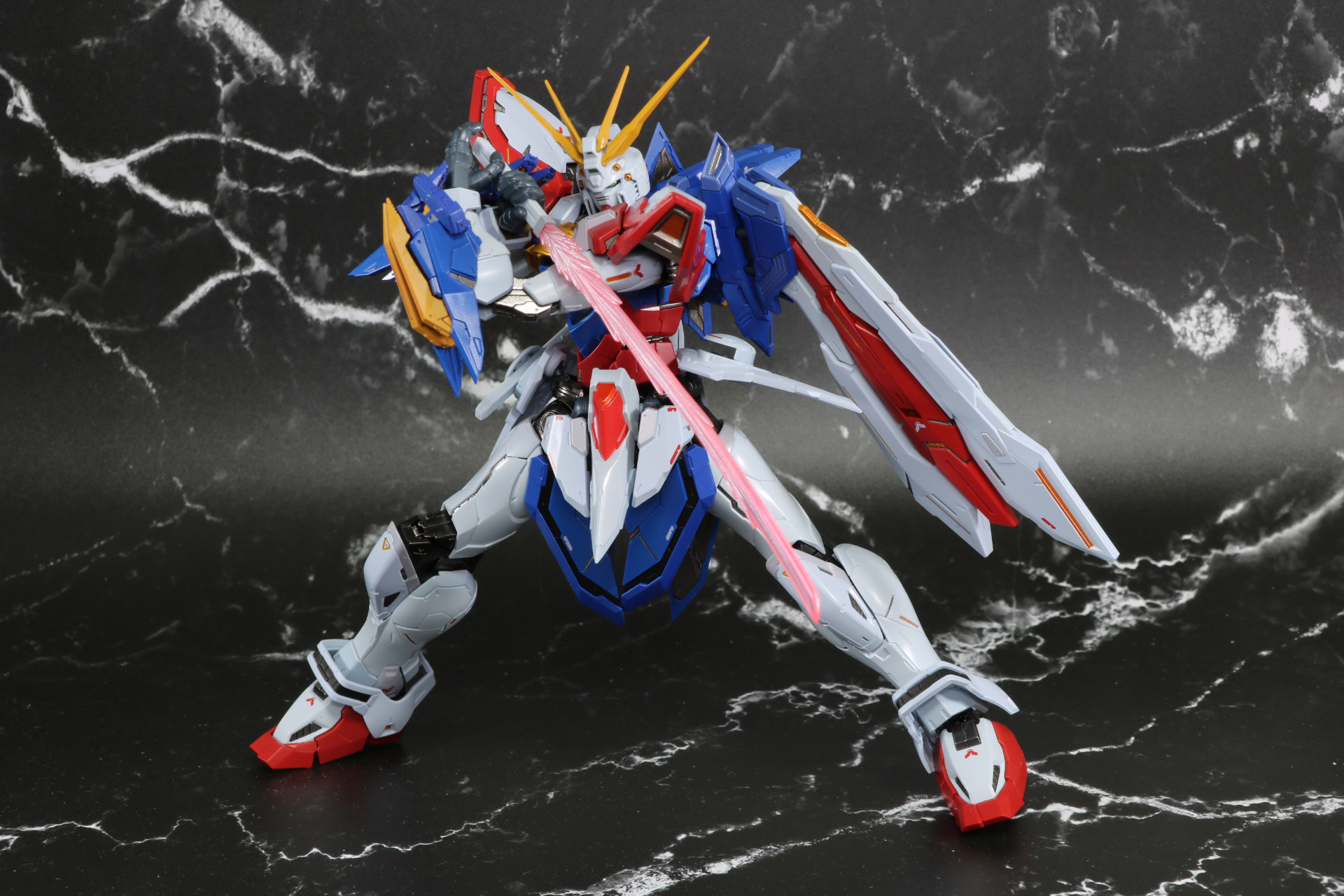 ゴッドスラッシュを構える