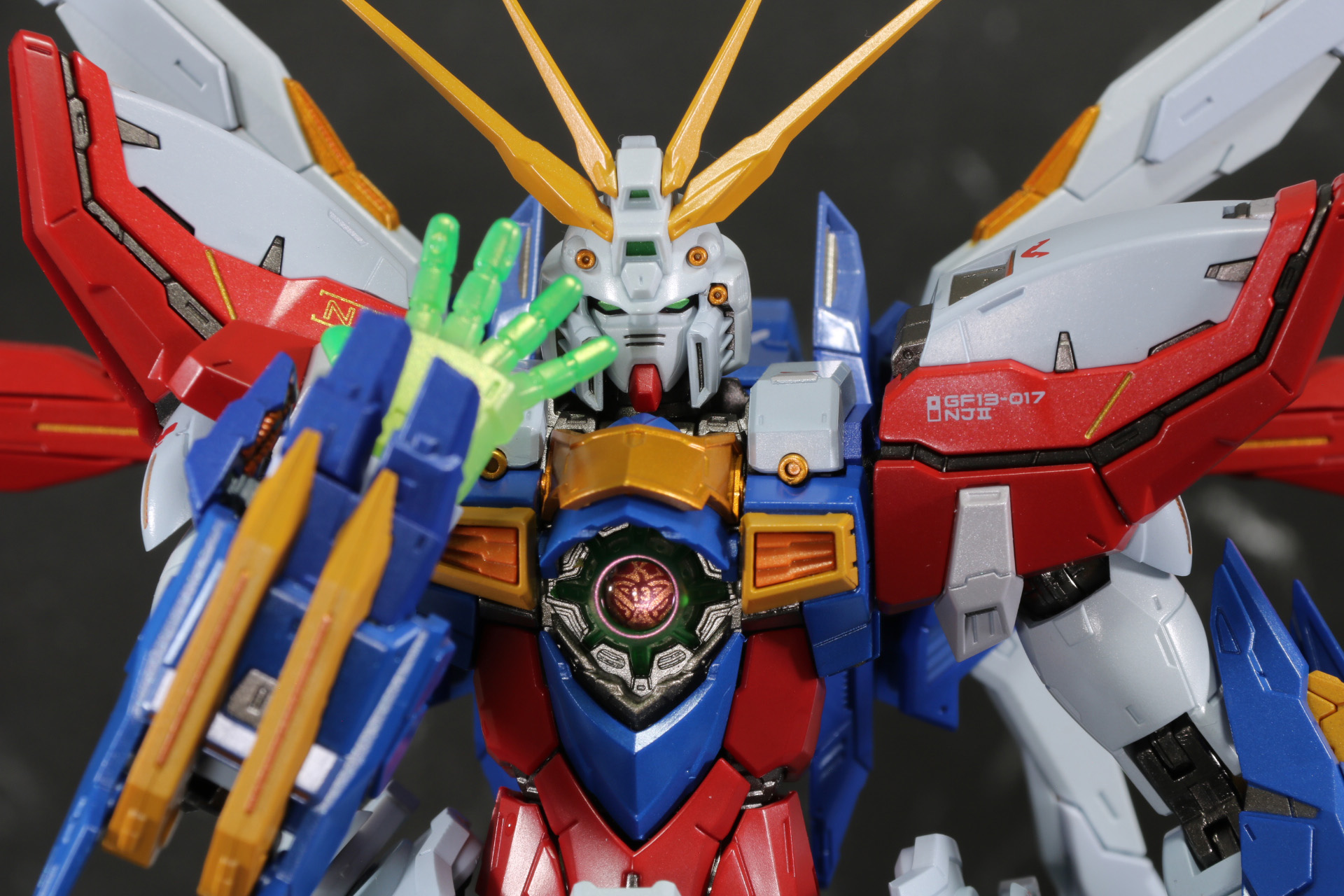 外伝で披露された「ゴッドガンダム」による「シャイニングフィンガー」