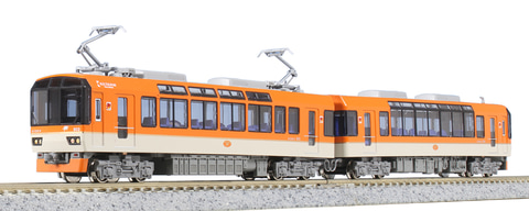 KATO 10-412&411 叡電900系「きらら」メープルオレンジ、レッド 叡山電鉄900系(きらら) メープルレッド＆メープルオレンジ