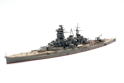 フジミの1/700戦艦　大和　金剛　 榛名　の3隻セット フジミ 1/700 日本海軍戦艦 榛名 完成品 Haruna Fujimi - 模型工房M