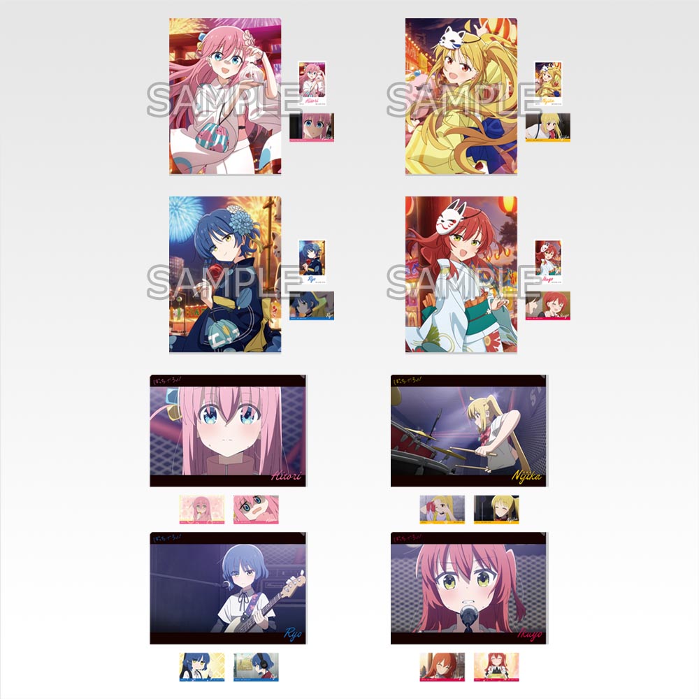 K賞：クリアファイル＆ステッカーセット