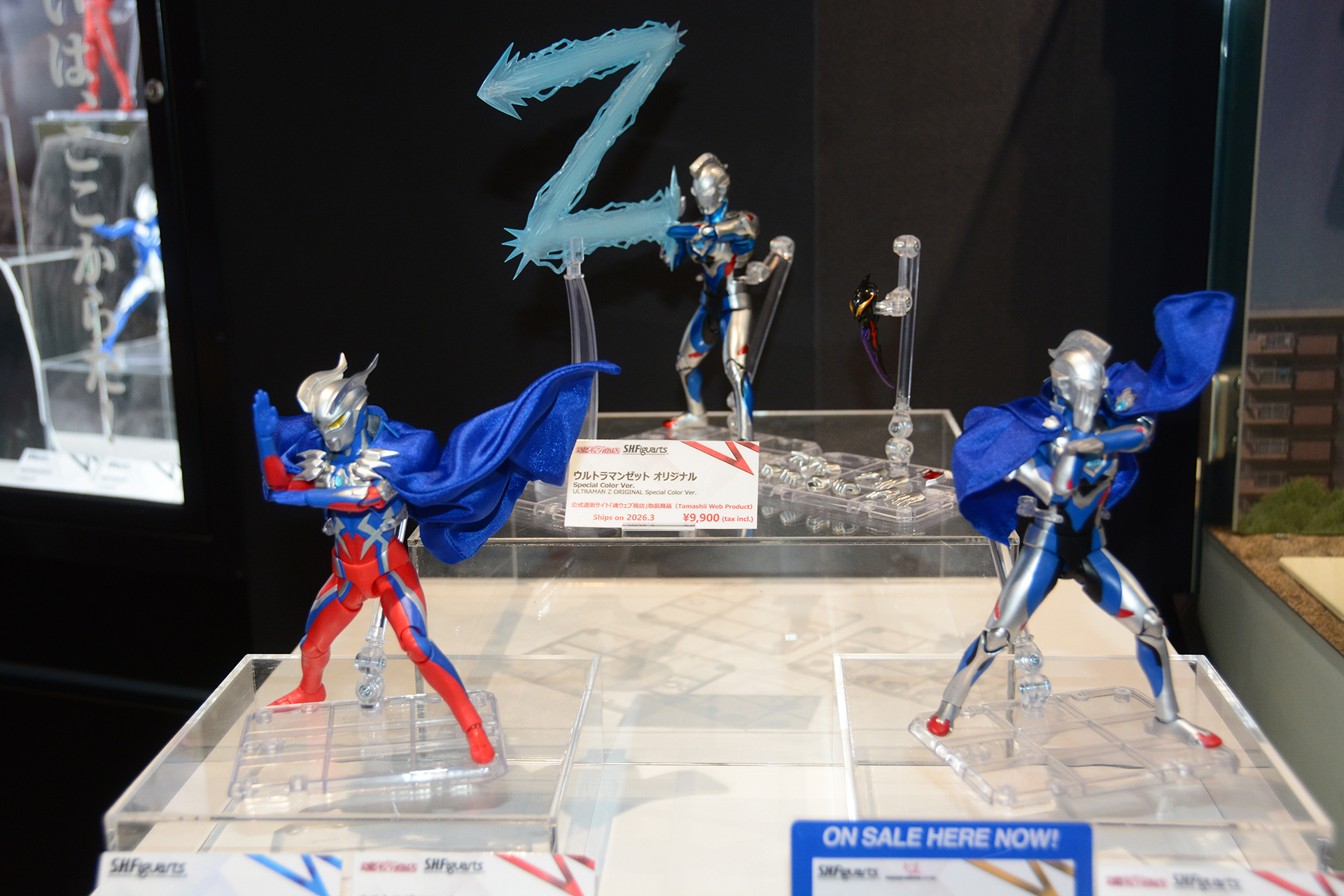 ウルトラマンゼットとゼロ