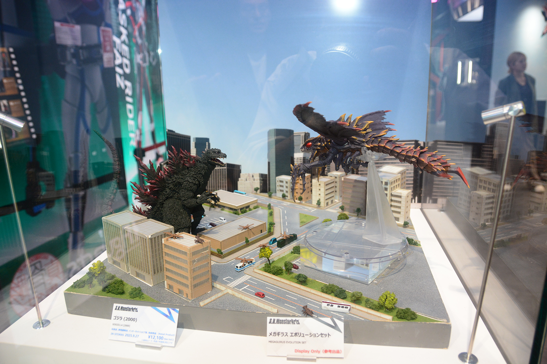 凝ったジオラマ展示