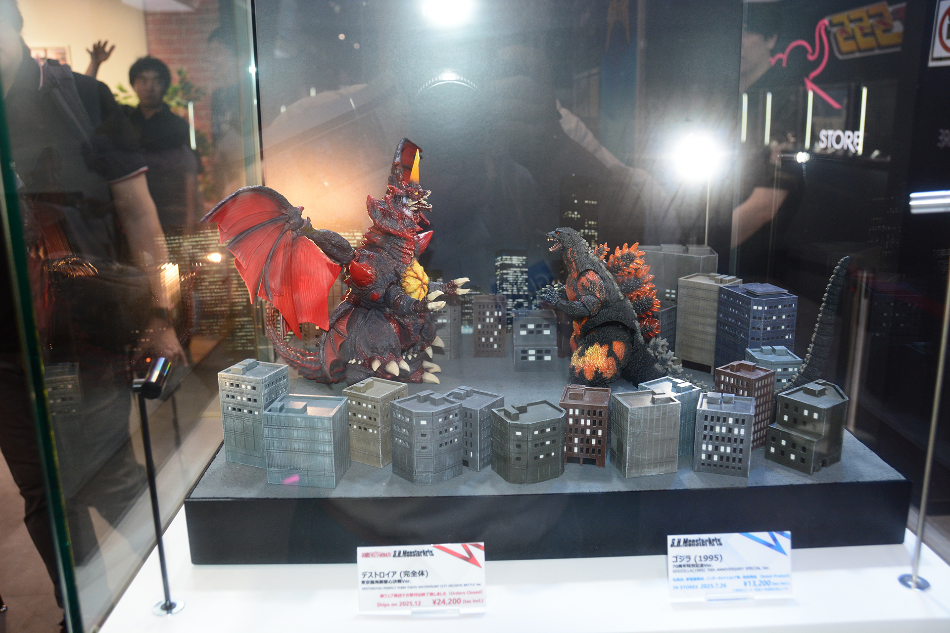 凝ったジオラマ展示