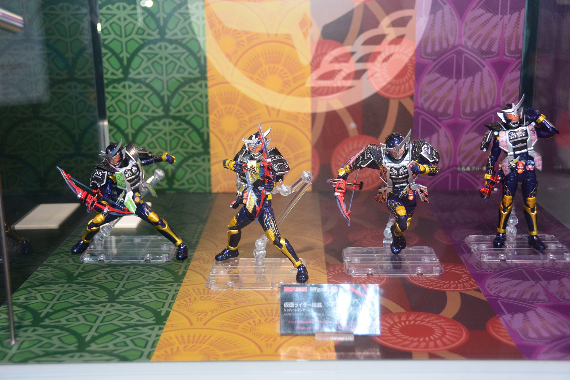 非常に凝った展示が目白押しだ