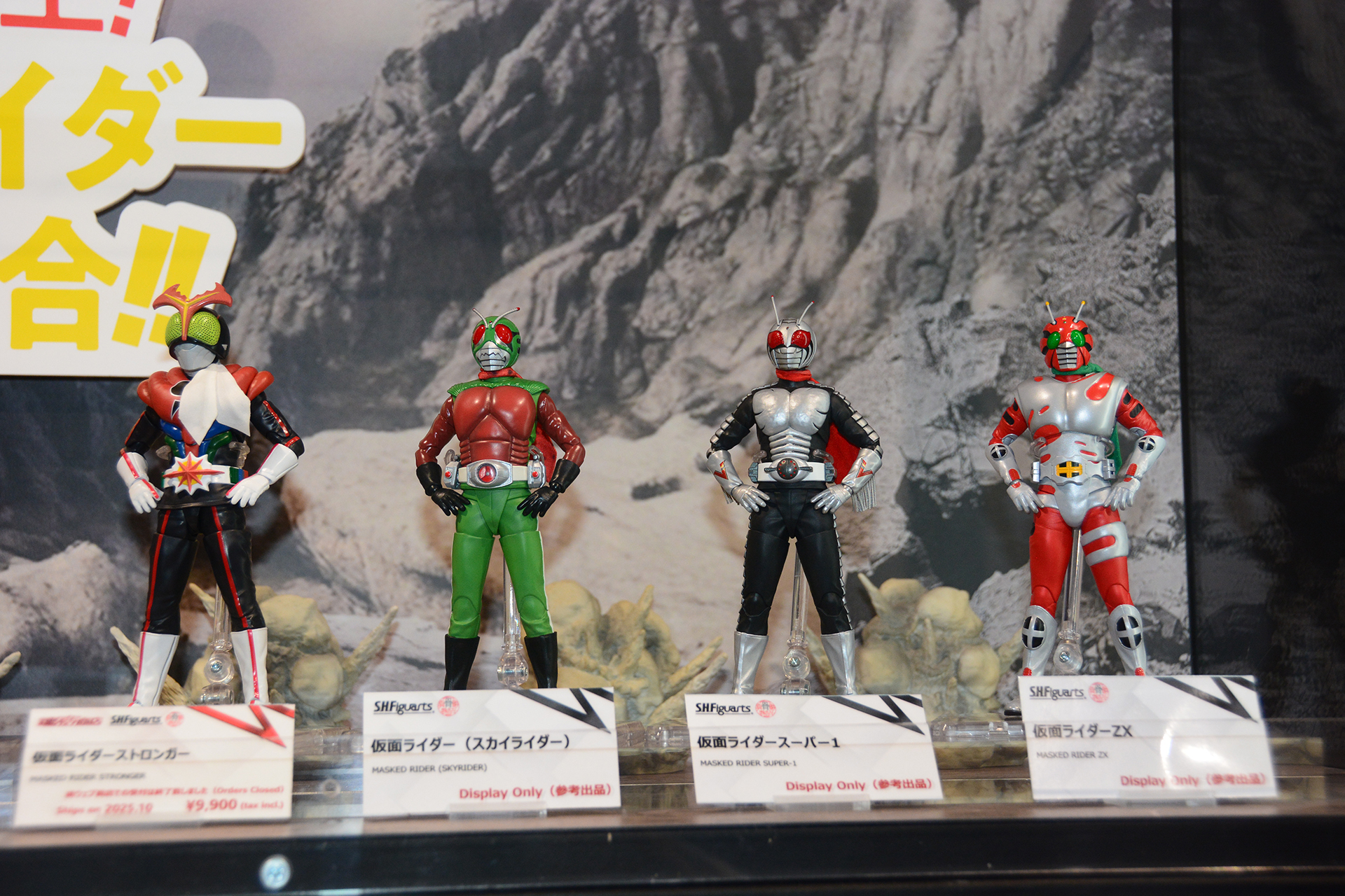 非常に凝った展示が目白押しだ