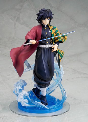 鬼滅の刃 WW-STUDIO 水柱 冨岡義勇 フィギュア 鬼滅の刃」、水柱「冨岡義勇」のフィギュアがプレミアムバンダイ