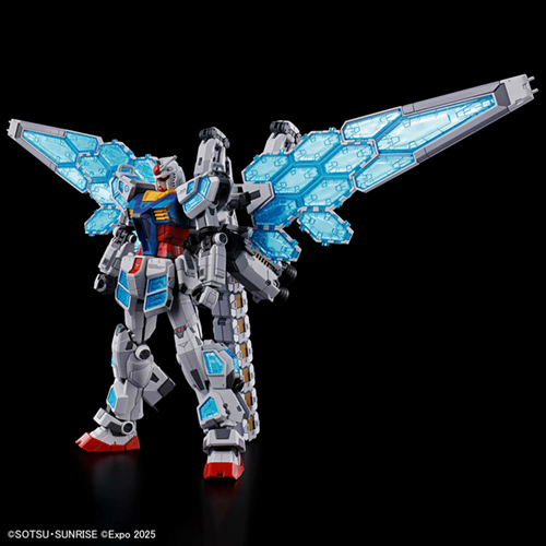 「EXPO2025 1/144 RX-78F00/E ガンダム（EX-001 グラスフェザー装備）」（価格：3,960円）