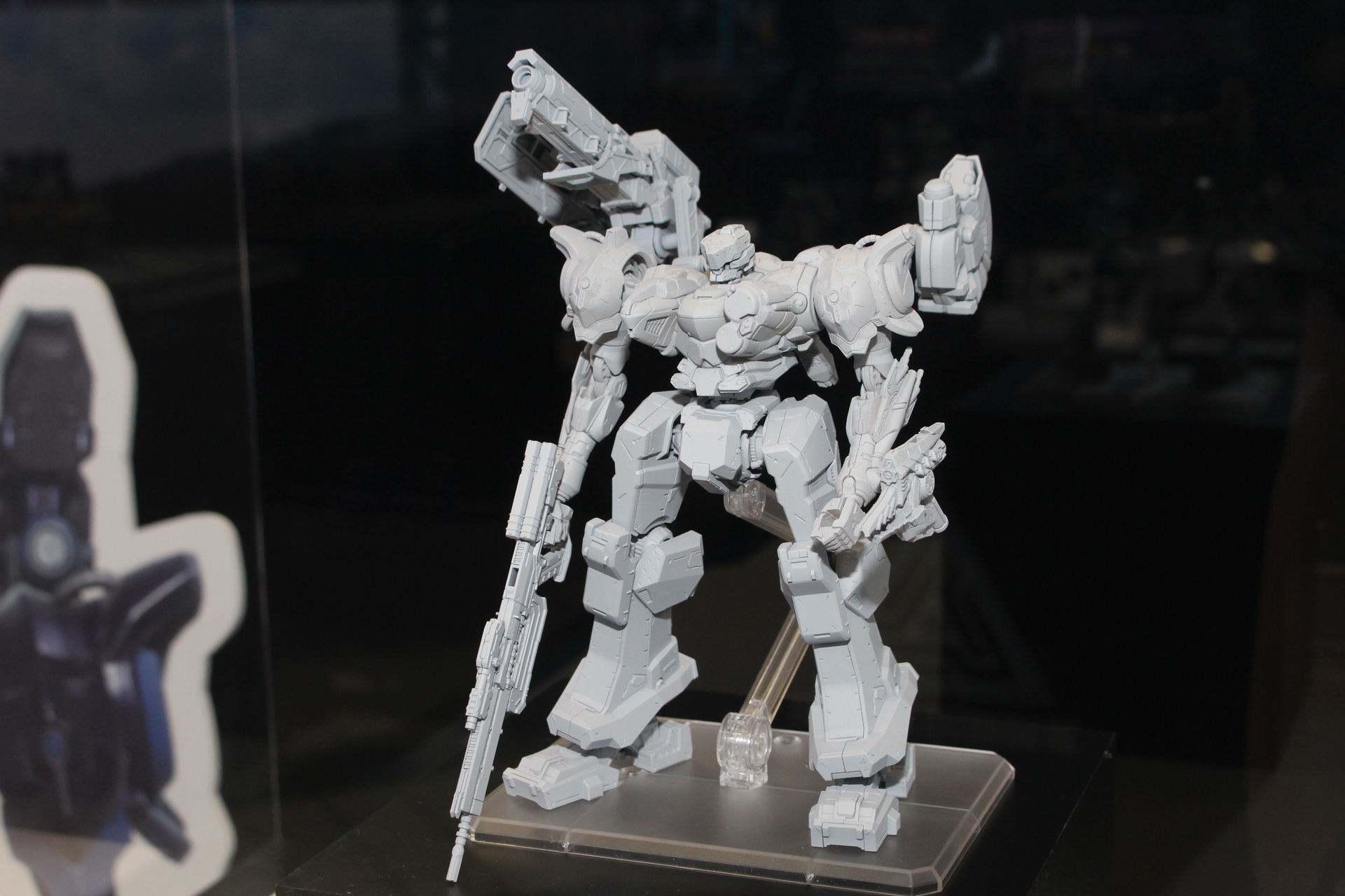「30MM ARMORED CORE VI FIRES OF RUBICON ARQUEBUS CORPORATION VP-40S ロックスミス」。V.Iフロイトが駆る機体を立体化