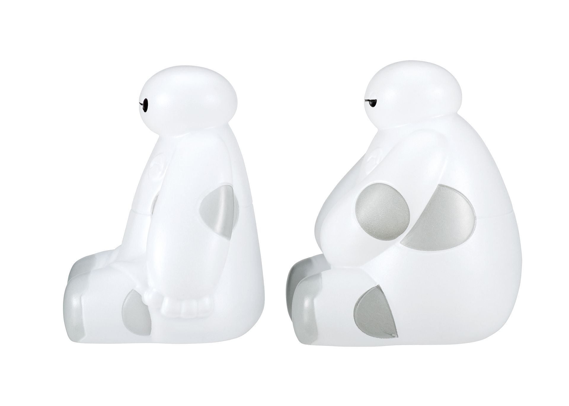 「しぼみます」と「バッテリー切れ」のボリューム比較