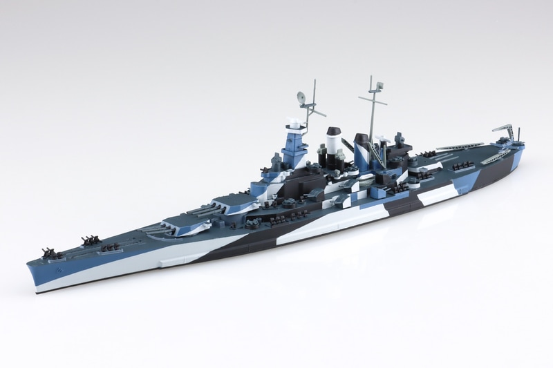 「1/700 ウォーターライン No.611 米国海軍 戦艦 ノースカロライナ」
