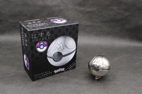 【新品2点セット】ポケモン モンスターボール / マスターボール パズル　はずる ポケモン』モンスターボール型の立体パズルが発売決定。「はずる